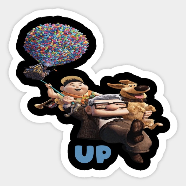 Up Sticker by lazymost